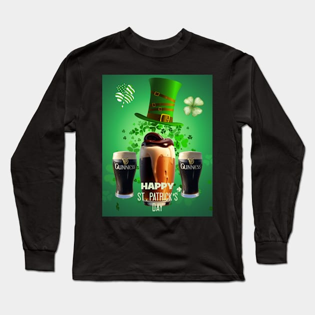 St. Patrick's Day celebrations Long Sleeve T-Shirt by benzshope